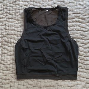 Workout Tank with Mesh Back